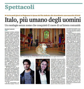 Alessia Scarso regista italiana donna film Italo scicli rassegna stampa marco bocci ansa